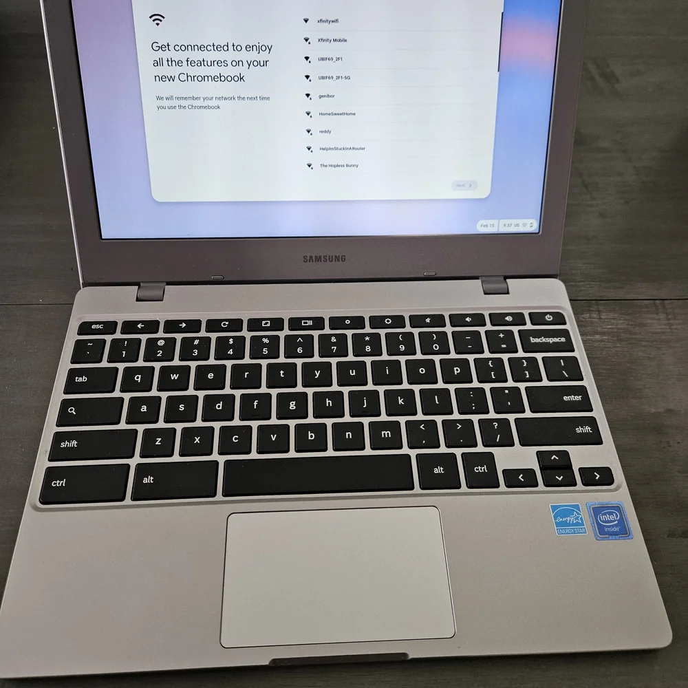 Samsung Chromebook - Silver